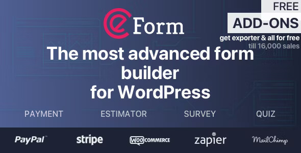 WordPress eForm NULLED Plugin Free Download