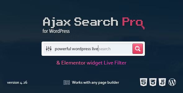 Wp Ajax Search Pro Plugin Free Download Nulled